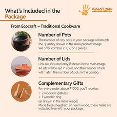 Ecocraft Black Clay Pot