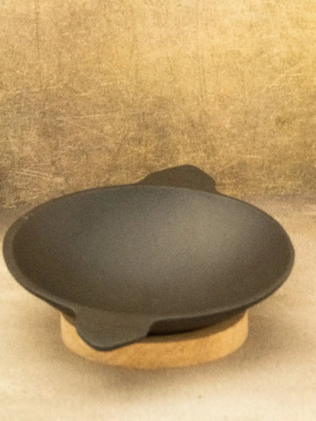 Ecocraft Cast Iron Appam Chatti – Without Lid | Appam Pan | Palappam Chatti1