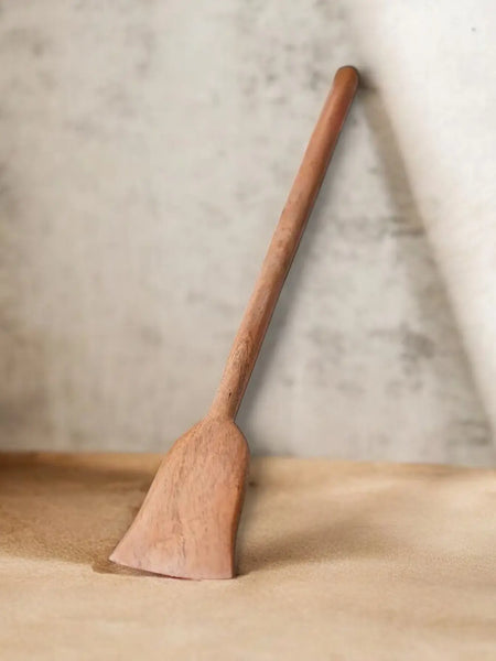 Handcrafted Neem Wood Turner – 37CM 100% Natural & Toxin-Free