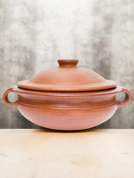 Ecocraft Clay Kadai with Lid
