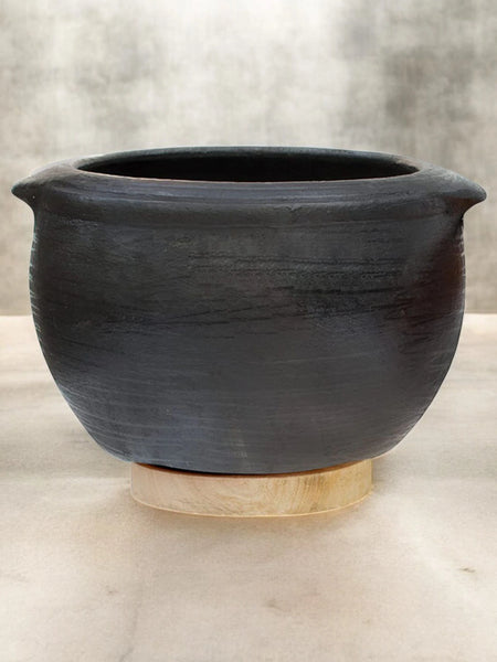 Ecocraft Black Clay Sauce Pot