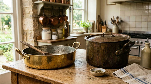 Difference between Brass and Bronze Cookware Source AI 