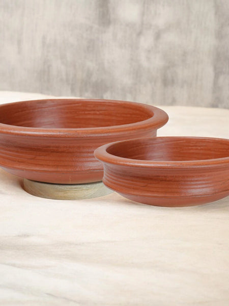Ecocraft Red Clay Pot Combo Set of 2