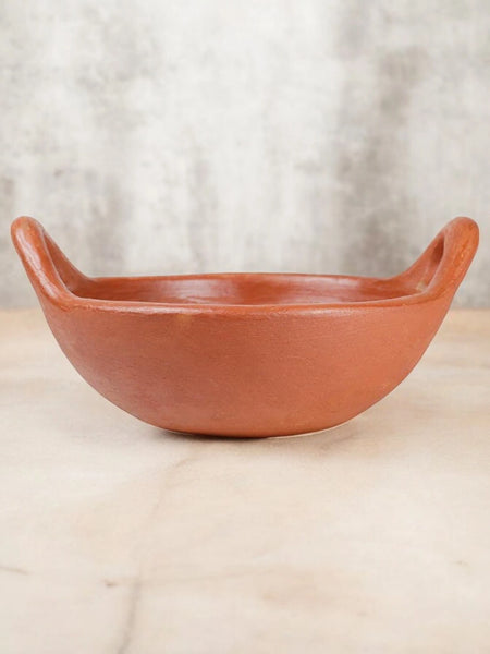 Ecocraft Red Clay Pottery / Earthen Kadai