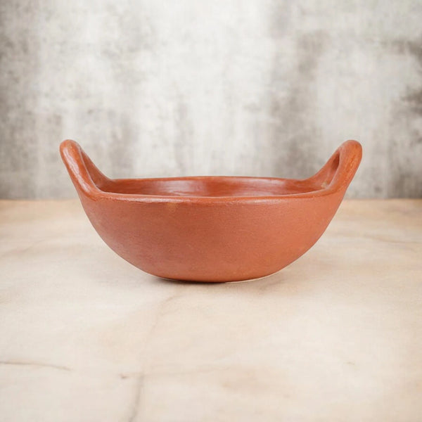 Ecocraft Red Clay Pottery / Earthen Kadai