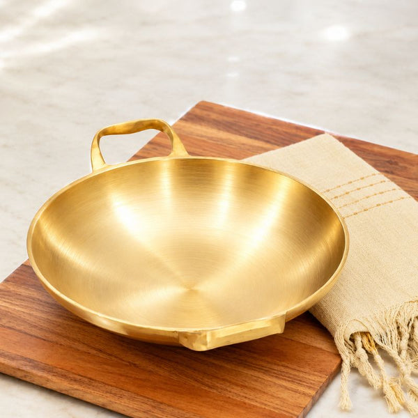 Ecocraft Bronze Pan – Appachatty / Fry Pan | Healthy Traditional Cookware