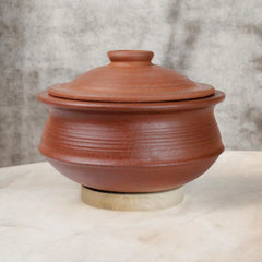 Ecocraft Clay Biryani Pot Red