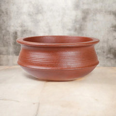 Ecocraft Earthen Biryani Pot Red