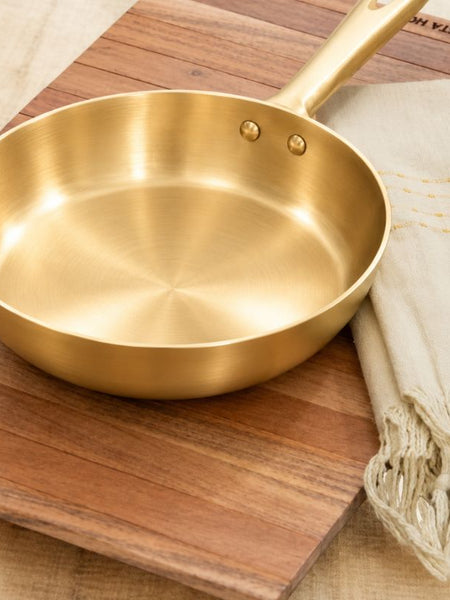 Ecocraft Bronze Frying Pan – Traditional Kansa Cookware
