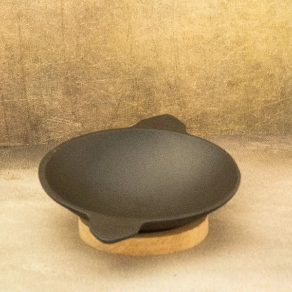 Ecocraft Cast Iron Appam Chatti – Without Lid | Appam Pan | Palappam Chatti1