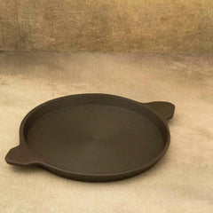 Ecocraft India Cast Iron Pan 1 – Heavy Duty, Pre-Seasoned, Flat Bottom & Naturally Non-Stick | Healthy Cooking Skillet