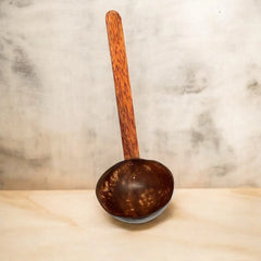 Ecocraft India Coconut Shell Ladle – Natural, Organic & Handmade