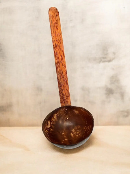 Ecocraft India Coconut Shell Ladle – Natural, Organic & Handmade