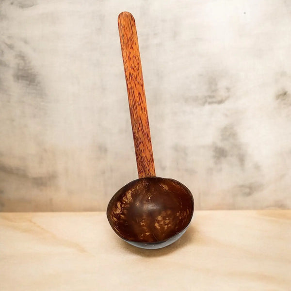 Ecocraft India Coconut Shell Ladle – Natural, Organic & Handmade