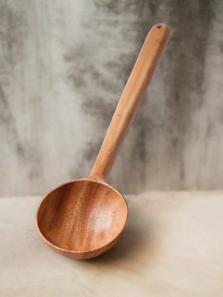 Ecocraft Neem Wood Cooking Spoon – 30CM Stir Tool