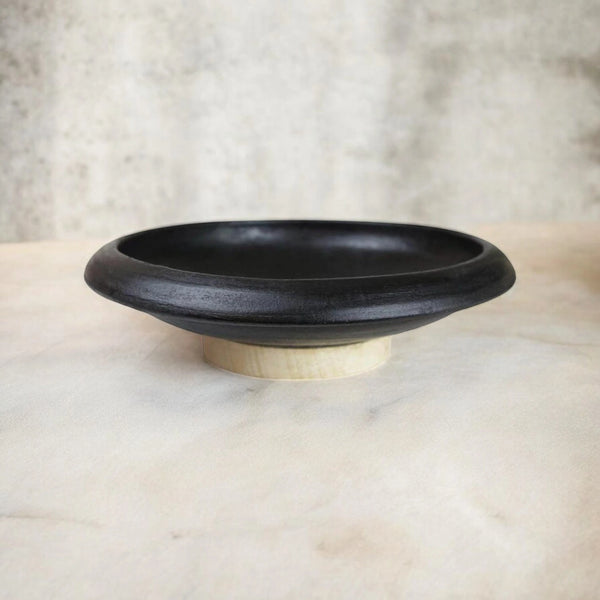 Ecocraft Black Clay Tawa / Frying Pan