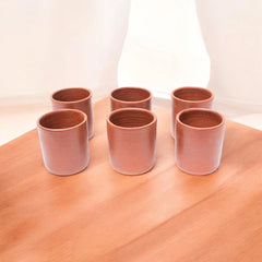 Ecocraft Clay Glass – Handmade Traditional Drinking Tumbler (200 ml)