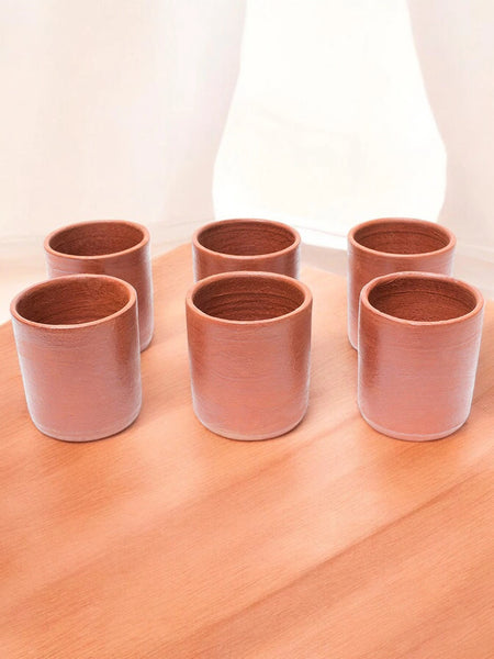 Ecocraft Clay Glass – Handmade Traditional Drinking Tumbler (200 ml)