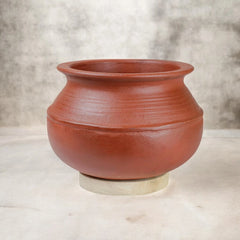 Handmade Red Clay Handi – Traditional Cooking & Serving Handi