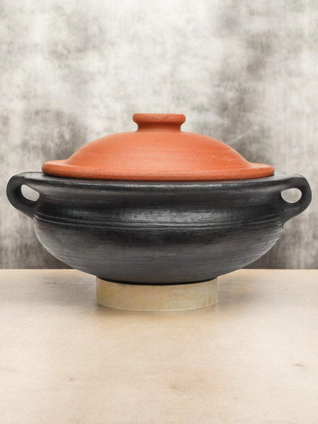 Ecocraft Clay Kadai with Lid