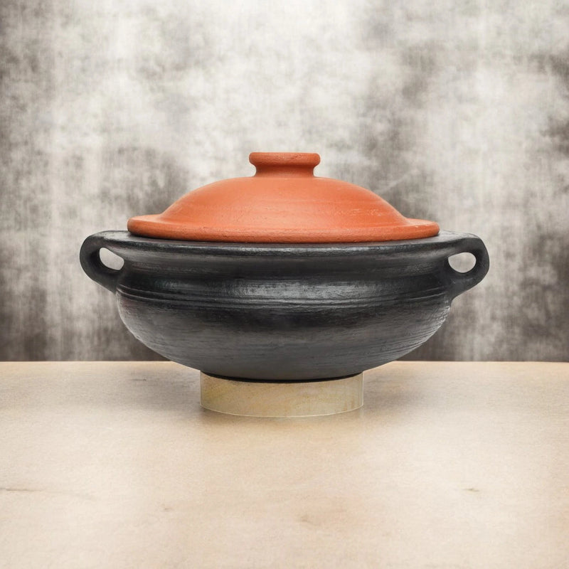Ecocraft Clay Kadai with Lid