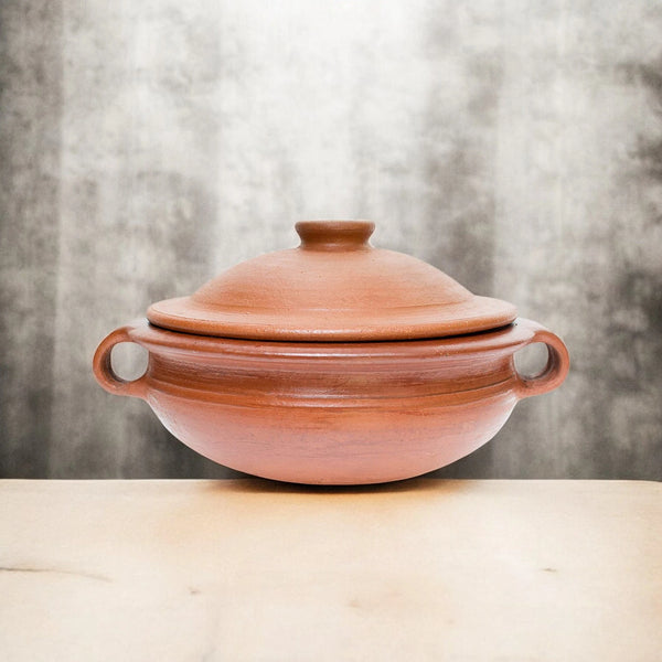 Ecocraft Clay Kadai with Lid