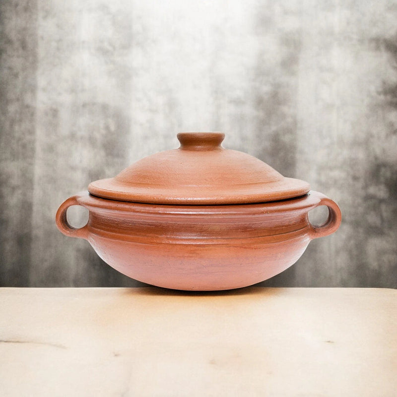 Ecocraft Clay Kadai with Lid