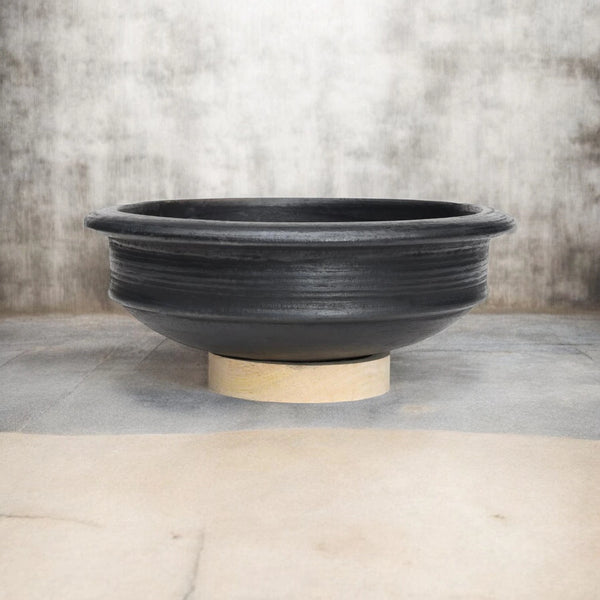 Ecocraft Black Clay Pot