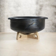 Ecocraft India Special Black Clay Handi