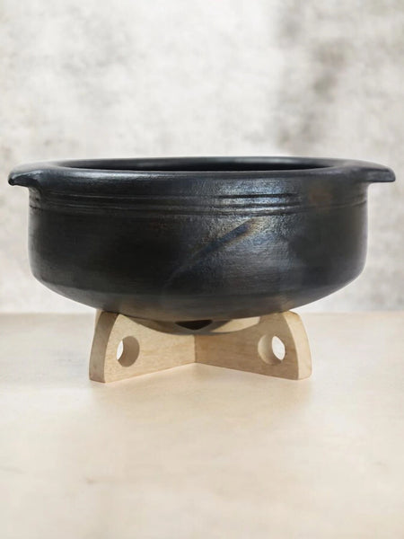 Ecocraft India Special Black Clay Handi