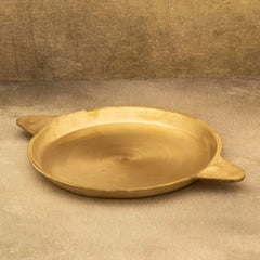 Premium Bronze Fry Pan – Flat Bottom, Seasoned & Non-Stick 1