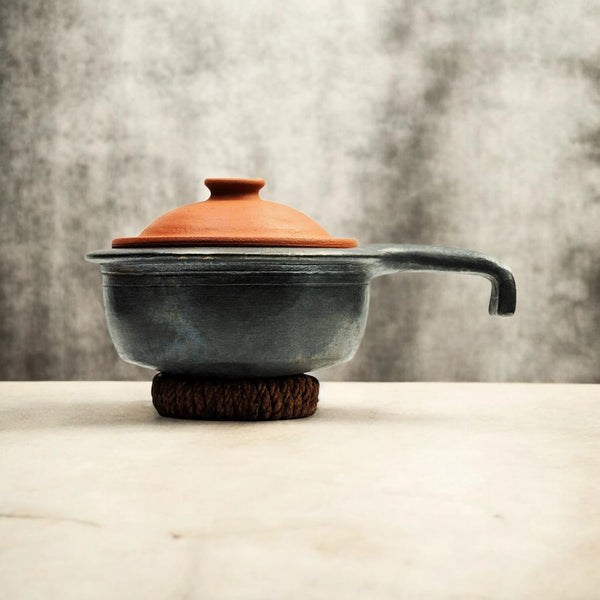Ecocraft Black Serving Pot with Handle