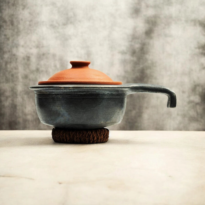 Ecocraft Black Serving Pot with Handle