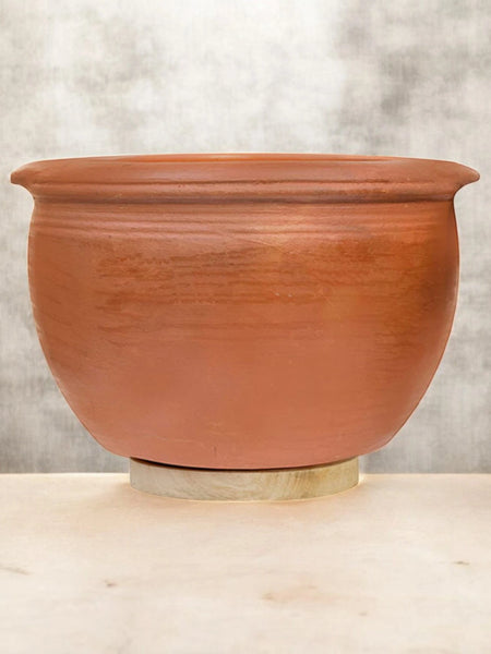 Ecocraft India Red Clay Sauce Pot