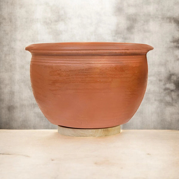Ecocraft India Red Clay Sauce Pot