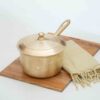 Bronze Milk Sauce Pan with Lid