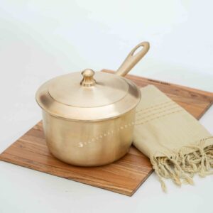 Ecocraft Bronze Milk Sauce Pan With Lid