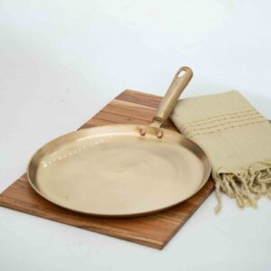 Ecocraft Bronze Tawa Pan with Long Handle